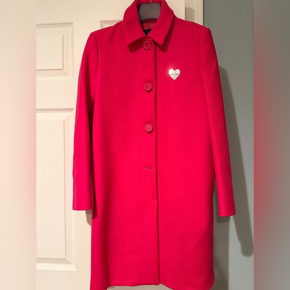 Love Moschino Vibrant Pink Outerwear